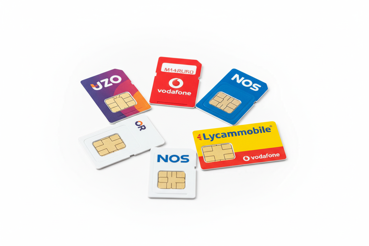SIM cards    - UZO,VODAFONE ,NOS,LYCAMOBILE